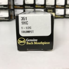 Bach 3511HC Standard Series Trumpet Mouthpiece - 1-1/2C Cup