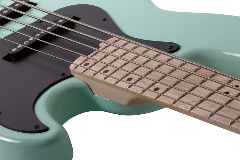 Schecter J-5 W/Maple, Sea Foam Green | Reverb