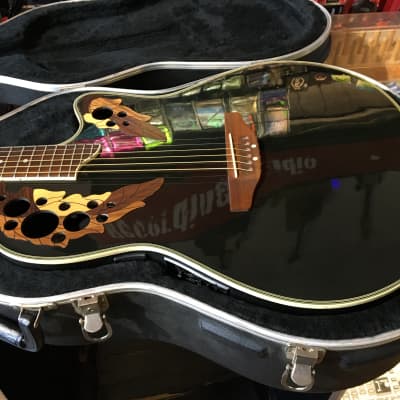 Ovation CS257 Celebrity Deluxe Gloss Black Finish Thin Bowl