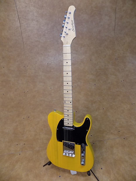 Sawtooth ET Series Telecaster Electric Guitar Butterscotch