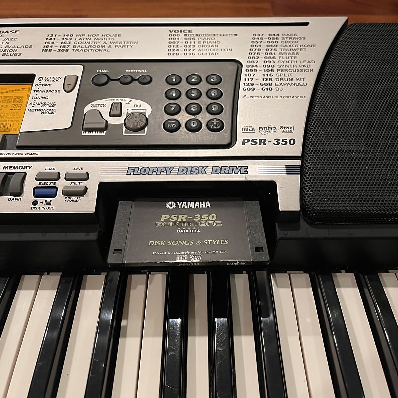 ヤマハ PSR-350 電子ピアノ YAMAHA PSR 350 ELECTRONIC KEYBOARD 61 KEY DJ MODE psr350