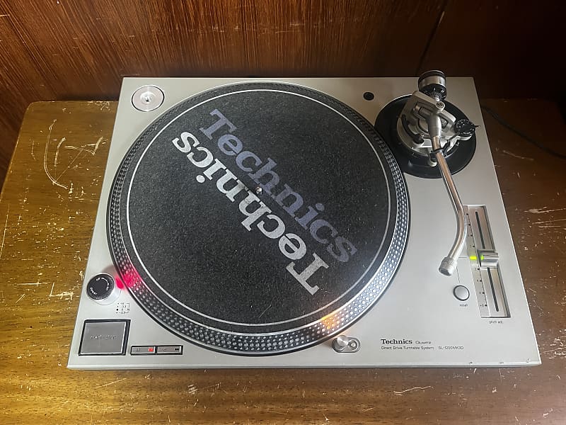 Technics SL-1200MK3D Silver color Analog DJ Turntable | Reverb