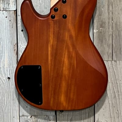Luna Tattoo Short Scale 30"  Bass Natural Satin  ,Cool Looking great Playing, In Stock & Ships Fast ! image 9