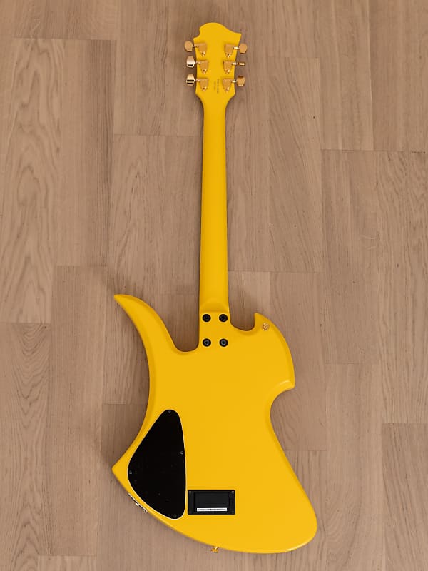 Burny Mockingbird MG-165S HY Hide X Electric Guitar Yellow