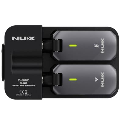 New NUX C-5RC 5.8GHz Guitar Wireless System with Charging Case image 1