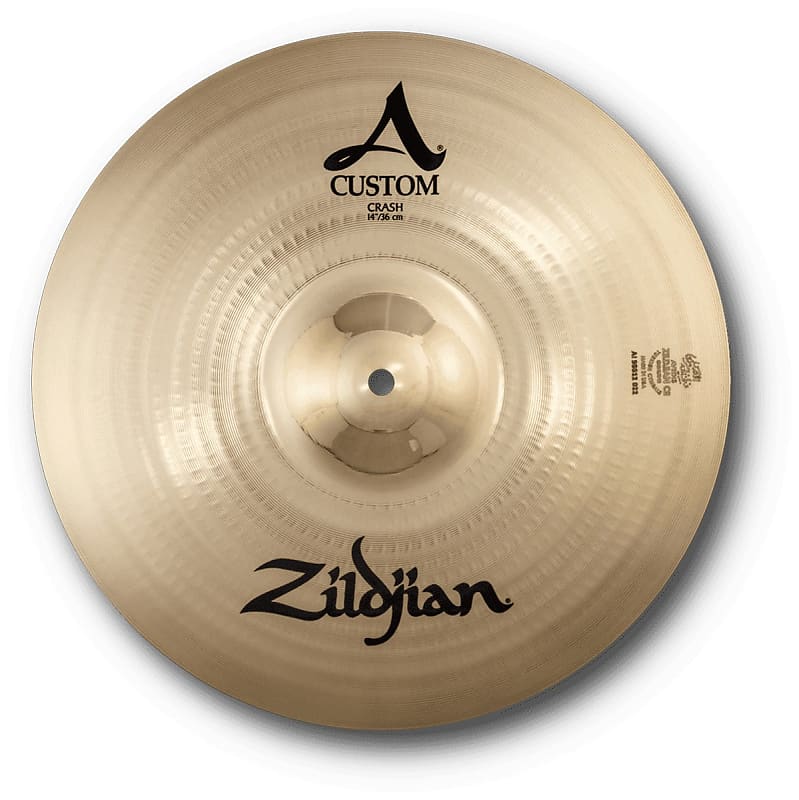 Zildjian 14" A Series Custom Crash Cymbal A20525 642388107232 image 1