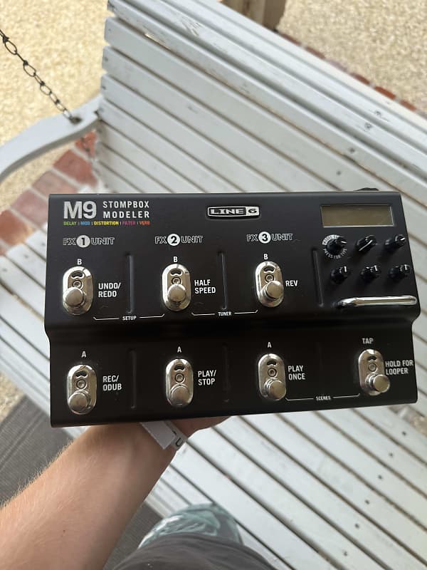 【値下げ済】LINE 6 M9 STOMPOX MODELER エフェクター Line 6 ( ライン6 ) M9 Stompbox Modeler ギターエフェクター