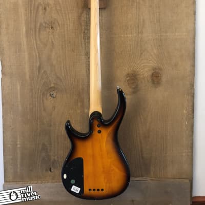 Peavey Millenium BXP 4-String Quilt Top Electric Bass Guitar Sunburst image 4