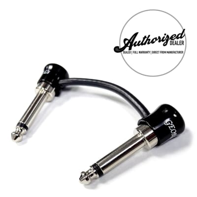 George L's .155 Right Angle Pedalboard Patch Cable | 2 Inch image 1