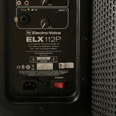( PAIR )Electro-Voice ELX112P Loudspeaker 1000 watt per Speak - Excellent image 3