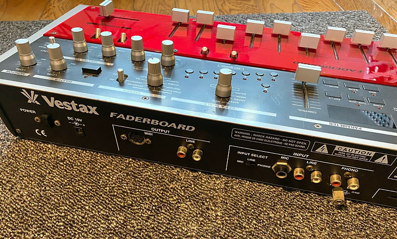 Very rare] Vestax Faderboard Sampler Synthesizer | Reverb