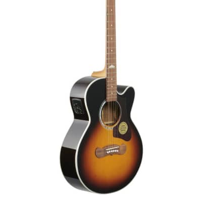 Epiphone EJ200 SCE Coupe Travel Acoustic Electric Vintage Sunburst