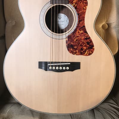 Guild Westerly Collection Jumbo Junior with Mahogany Back and Sides and Pau Ferro Fretboard 2020 - Present - Natural image 1