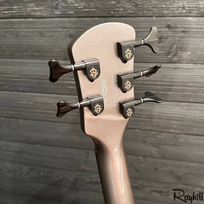 Spector NS Ethos HP 5 String Electric Bass Guitar - Gunmetal Silver image 12
