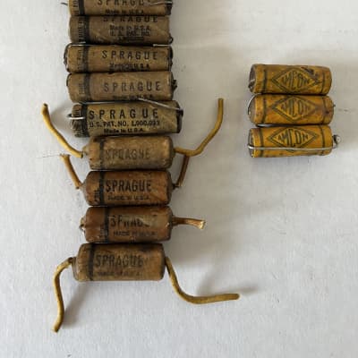 vintage 1960 Gretsch Capacitors tone caps for chet atkins vintage 1960 Gretsch Capacitors tone caps for chet atkins