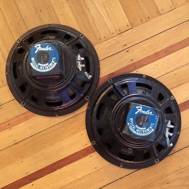 PAIR! CTS Alnico fender super reverb vibrolux guitar Reverb