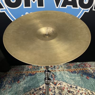 Zildjian Bun E. Carlos, Cheap Trick, 21" Vintage A Ride Cymbal, Signed! (#13) 1950s image 4