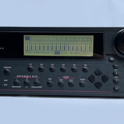E-MU Systems E6400 Emulator Rackmount 64-Voice Sampler Workstation 1996 - Black