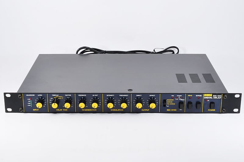 KORG SDD-1000 デジタルディレイ ラックエフェクター KORG SDD-1000 デジタルディレイ ラックエフェクター KORG SDD