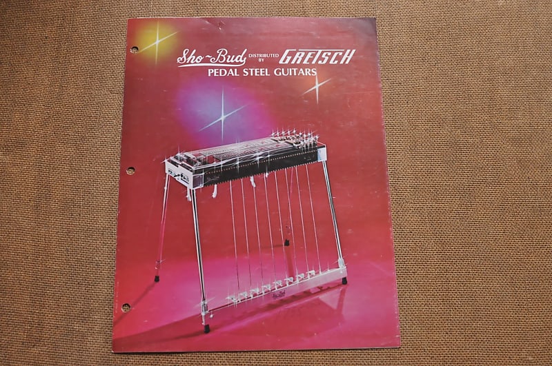 ShoBud Steel Guitars vintage catalog booklet Reverb Canada