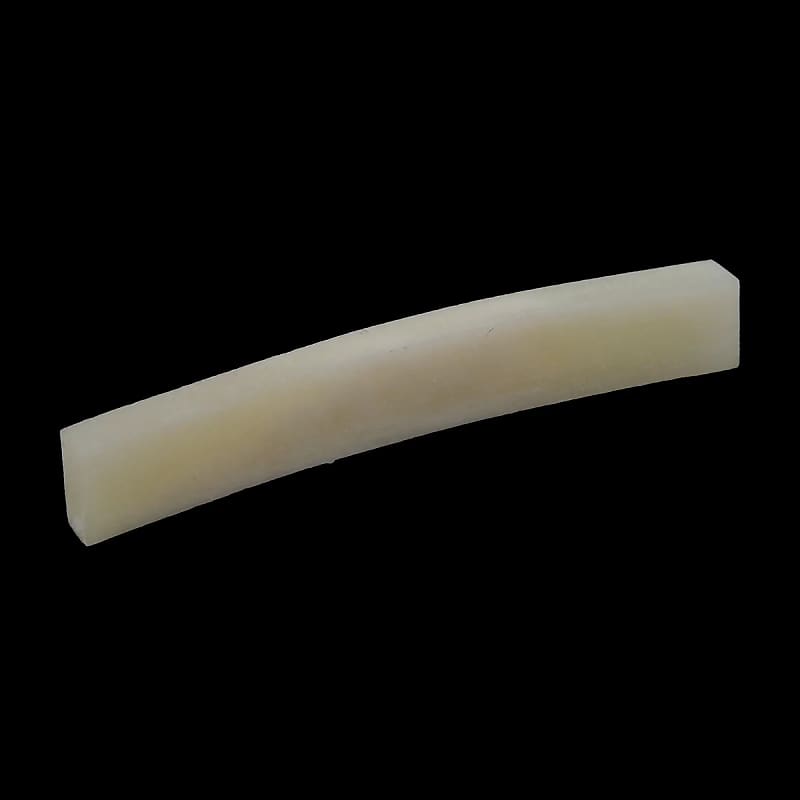 Radiused Unbleached Bone Nut Blank for Fender Guitars Reverb