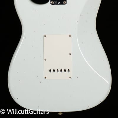 Fender Custom Shop Willcutt True '62 Stratocaster Journeyman Relic Olympic White 59 C (423) image 4