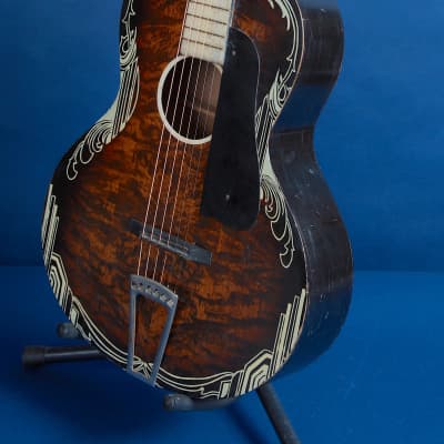 SS Maxwell Art Deco Parlor Guitar 1933-1938 image 2