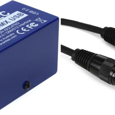 Accu-Cable AC5PM3PFM - 5-Pin Male to 3-Pin XLR DMX Turnaround Cable