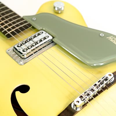 1959 Gretsch Single Anniversary Model 6125 Guitar - Smoke Green image 7