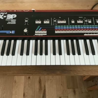 Roland JX-3P 61-Key Programmable Preset Polyphonic Synthesizer 1983 - 1985 - Black