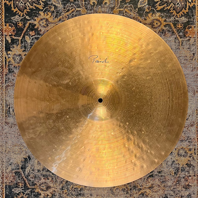 VIDEO Rare Discontinued DRY Paiste TRADITIONAL Medium Heavy Ride 20 2397 g CLEAN