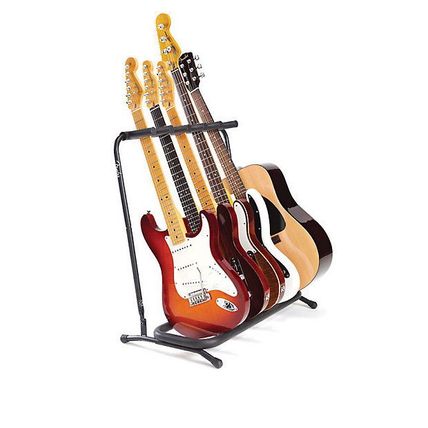 Fender Multi Folding 5-Guitar Stand image 1