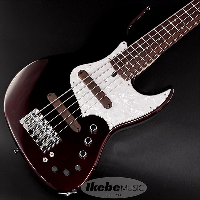 Xotic XJ-1T 5-string (Black Cherry Metallic/Rosewood)