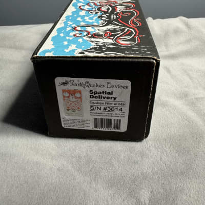 EarthQuaker Devices Spatial Delivery Sample & Hold Envelope Filter V2 2017 - Present - White Sparkle / Orange Print image 5