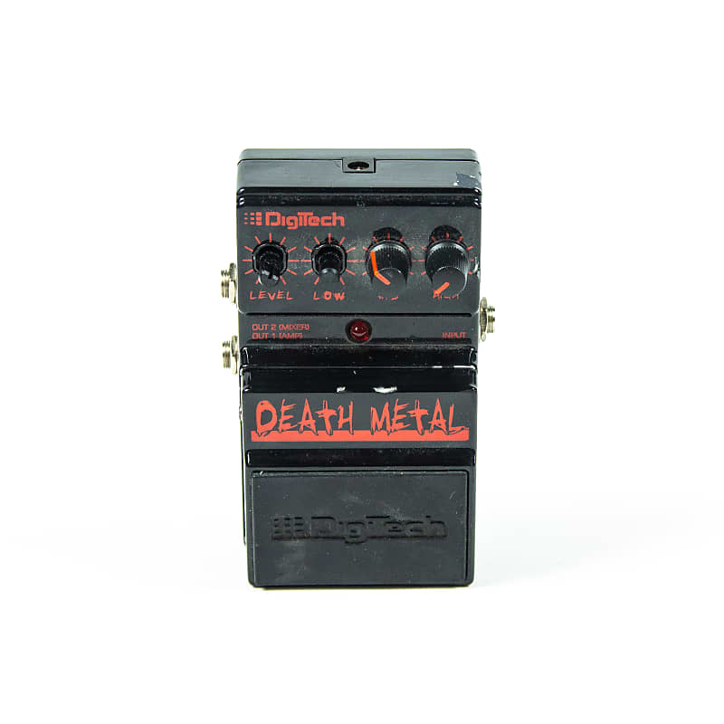 ギター DigiTech DEATH L DigiTech Death Metal Distortion Pedal | zZounds