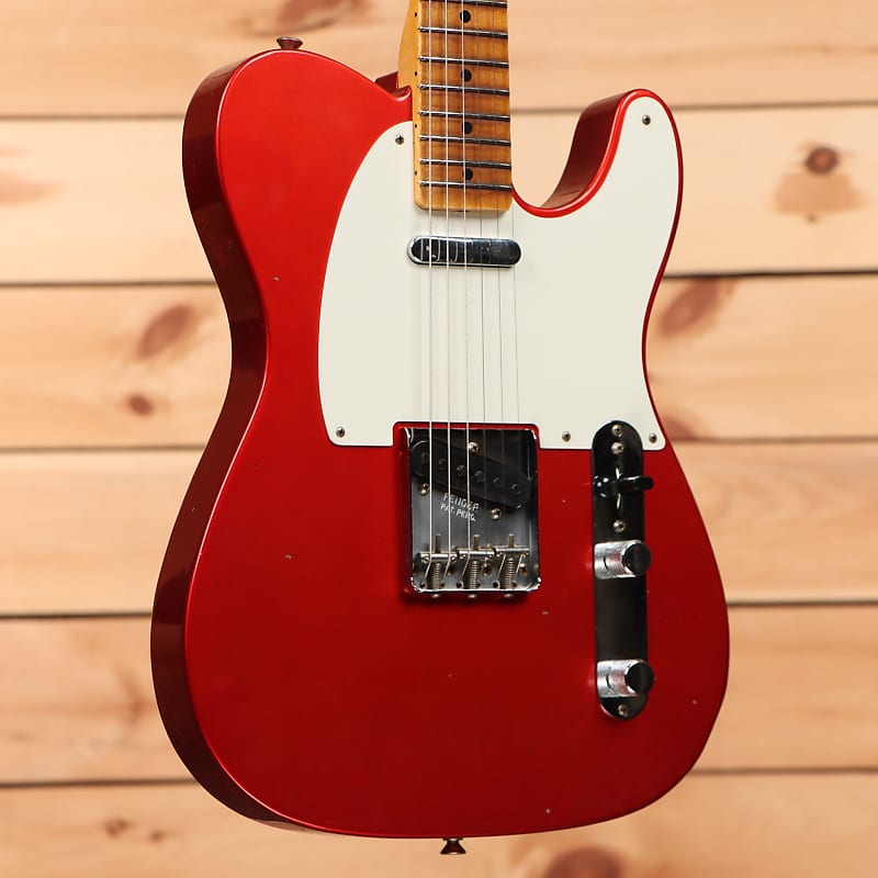 Fender Custom Shop 1957 Telecaster Journeyman Relic - Candy | Reverb