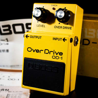 Reverb.com listing, price, conditions, and images for boss-od-1-overdrive