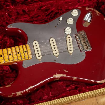 Fender Custom Shop Limited Edition Heavy Relic El Diablo Stratocaster with Maple Fretboard 2016 - Cimarron Red image 10