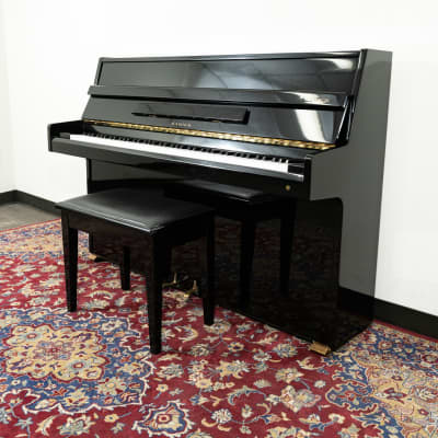 Samick 42" SU-105 Continental Upright Piano | Polished Ebony | SN: HGC02085 image 1