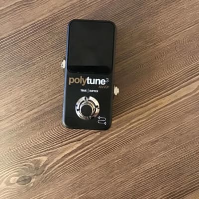 Reverb.com listing, price, conditions, and images for tc-electronic-polytune-3-noir