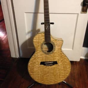 Ibanez Ew20ase-nt-3t-01 2000s Figured Ash back and sides
