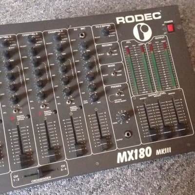 RODEC MX180 MKIII　アナログDJミキサー RODEC MX180 MKIII DJ mixer ミキサー 極上品 - メルカリ