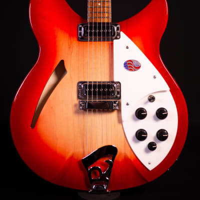 Rickenbacker 330 Double Cutaway Electric Guitar,  FireGlo image 1