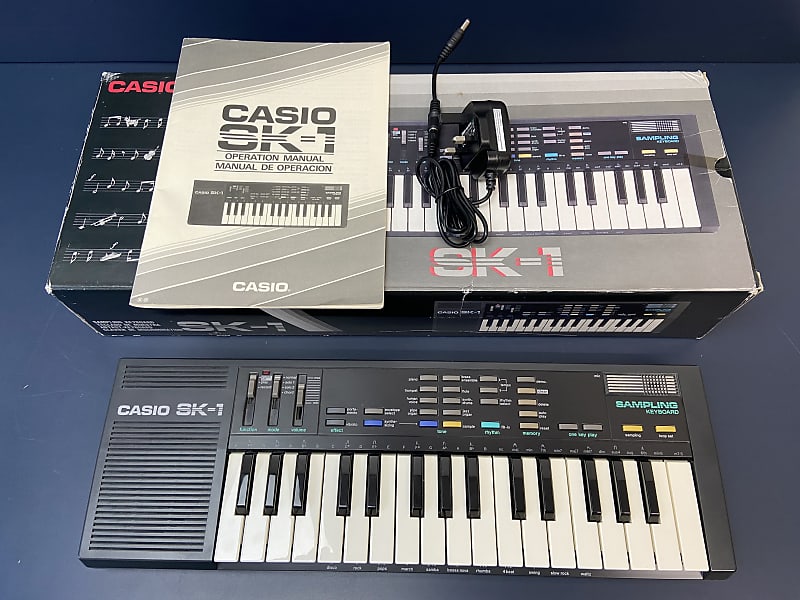 CASIO SK-1 シンセサイザー 32鍵 中古品 Casio SK-1 32-Key Sampling