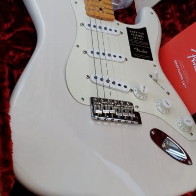 Fender American Original '50s Stratocaster with Maple Fretboard 2018 - 2022 - White Blonde image 13