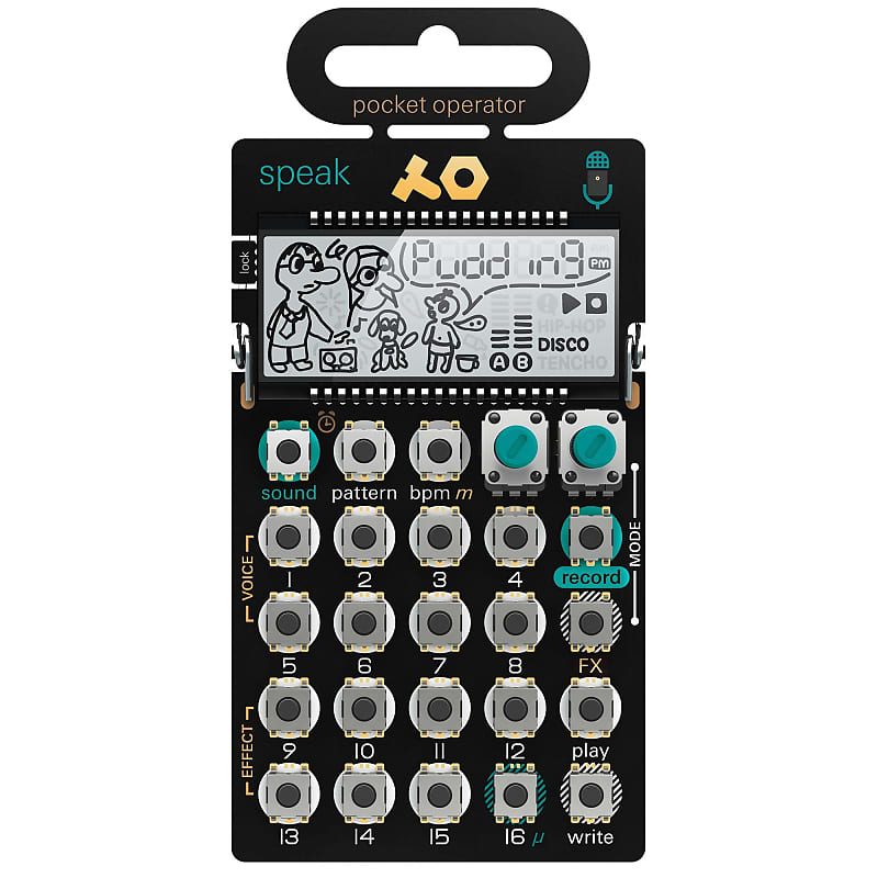 Teenage Engineering Pocket Operator PO-35 Speak Vocal Synth and Sequencer image 1