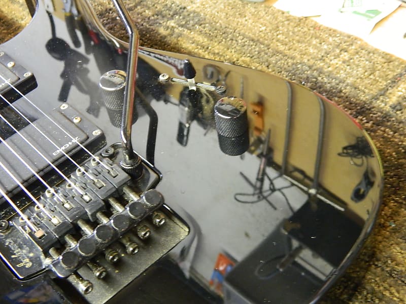 Jackson DXMG Dinky Reverse c.2004 - Black | Reverb