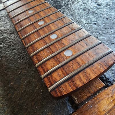 Fender Squier Showmaster strat neck reverse heasdstock 1999 - maple/rosewood image 7