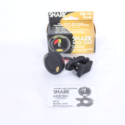 Snark ST-8 Super Tight Clip On Tuner for sale