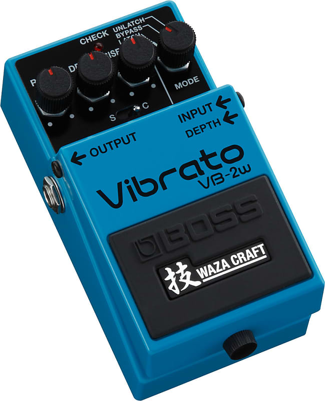 Used Boss VB-2W Waza Craft Vibrato Guitar Effects Pedal image 1